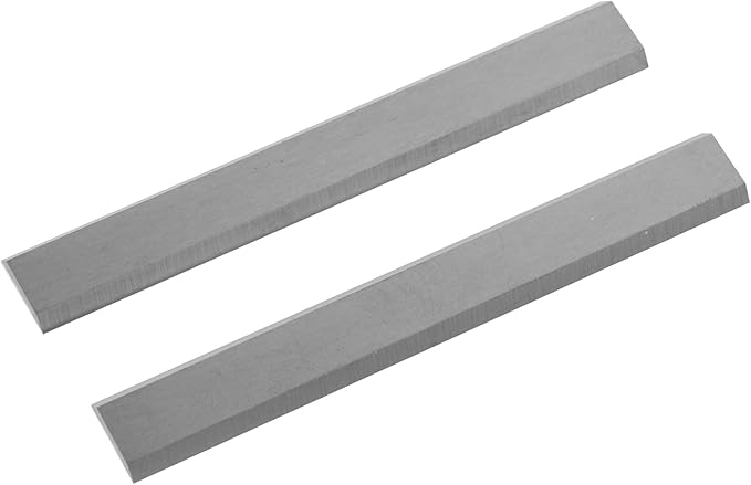 2.5" Carbide Paint Scraper Blades, Double-Edged Reversible Replacement Tungsten Steel Blades, Fit for 2.5in scraper, for Removing Paint, Wood, Glue and Grout - 4pcs