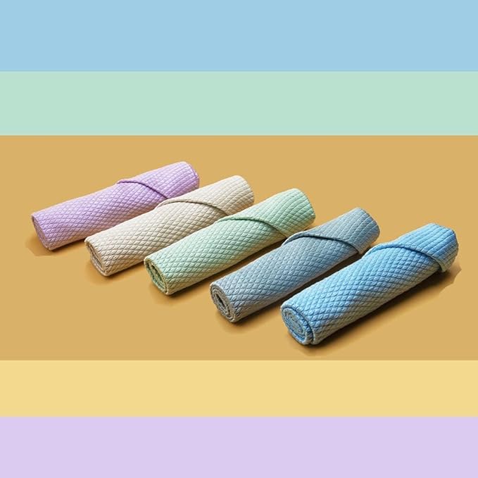 10Pack Nanoscale Cleaning Cloth, Easy Clean Cloth, Microfiber Cleaning Cloth, 11.8 x 11.8 Nanoscale Streak-Free Cleaning Cloths Reusable Lint Free Cloth for Auto , Glasses, Dishes