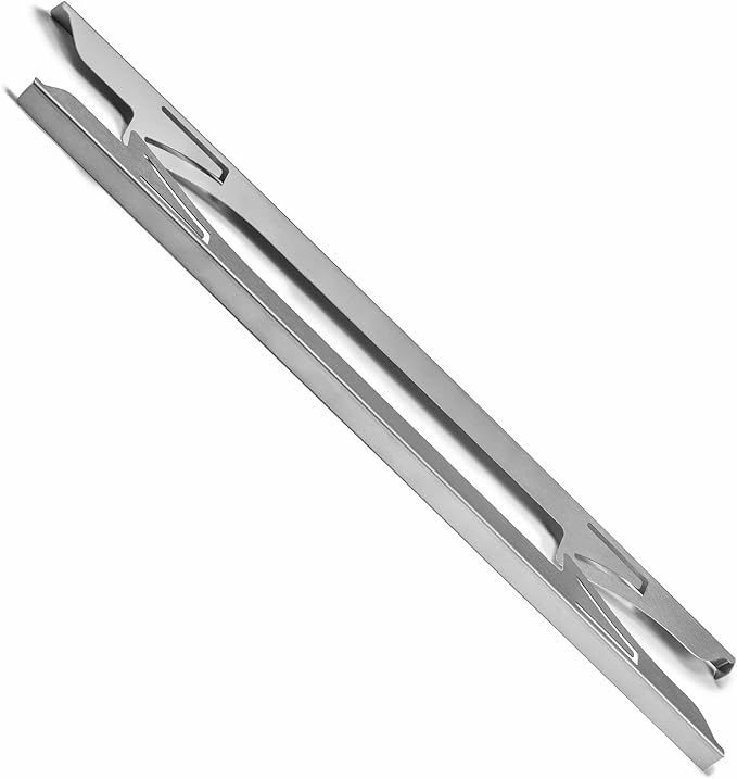 23” Stainless Steel Countertop Oven Gap Filler – Covers Space Between Stove and Countertop – Heat-Resistant, Easy to Clean (Set of 2)