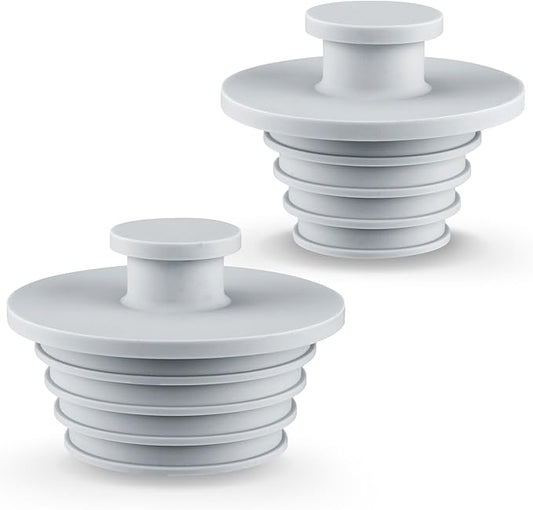 Aluvor Bathtub Stopper 2pcs Sink Stopper Tub Plug Bathroom Shower Drain Plug Silicone Bathtub Drain Plug Tub Drain Stopper Washbasin