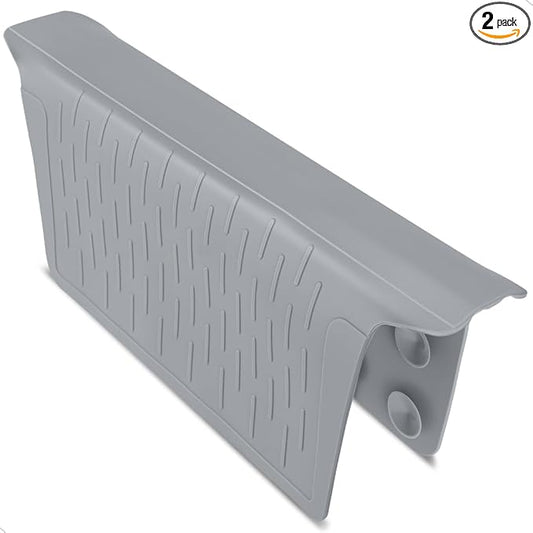Sink Saddle, Kitchen Sink Mat, Divider Protector Mat, No Odor, Super Soft, No Stains, 12.83'' x 11.1''
