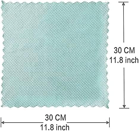10Pack Nanoscale Cleaning Cloth, Easy Clean Cloth, Microfiber Cleaning Cloth, 11.8 x 11.8 Nanoscale Streak-Free Cleaning Cloths Reusable Lint Free Cloth for Auto , Glasses, Dishes