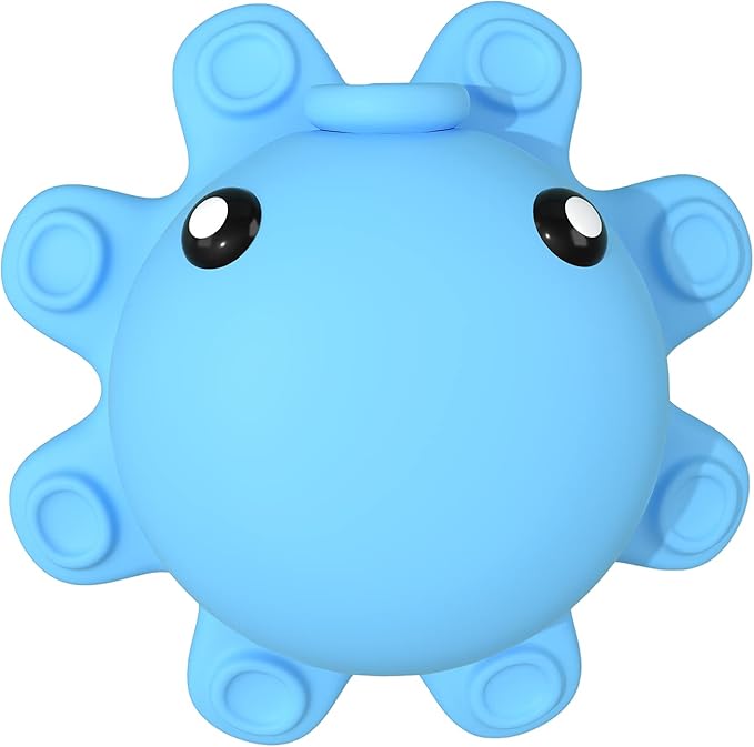 Bathtub Overflow Drain Cover Tub - Silicone Bathroom Overflow Drain Cover, Bath Tub Overflow Cover, Bathroom Spa Accessories, Adds Inches of Water for Deeper&Warmer Bath，Blue