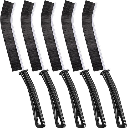 Groove Cleaning Brush Set (5-Pack) – Hard Bristle Crevice & Grout Scrub Brushes for Kitchen, Bathroom, Window Tracks & Tight Spaces Deep Cleaning