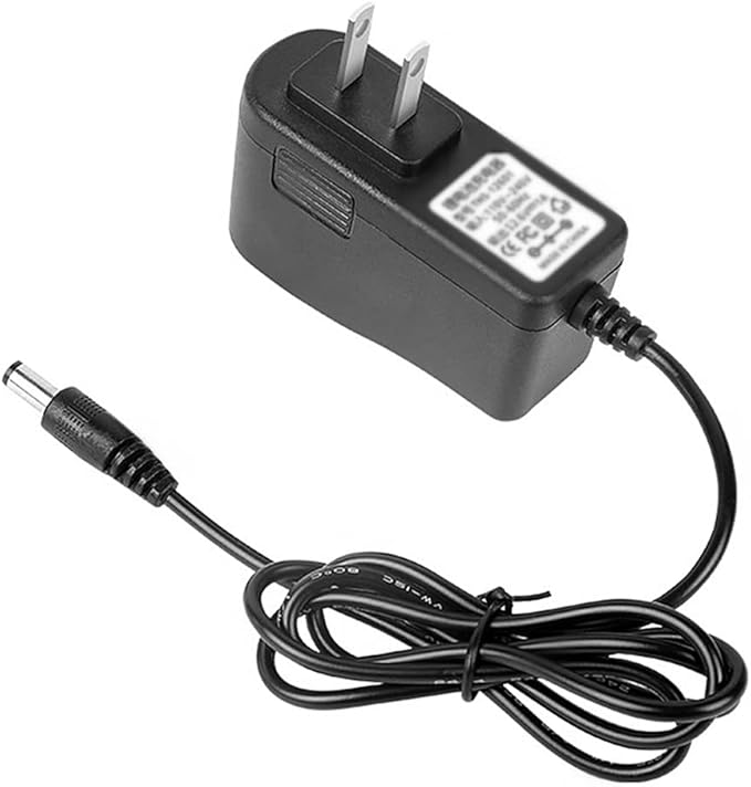 Qjin Charger for Shark VM200 VM200C UM205 VC205 VM20026 VM190 VM252 VM200P12 VACMOP Hard Floor Vacuum Mop