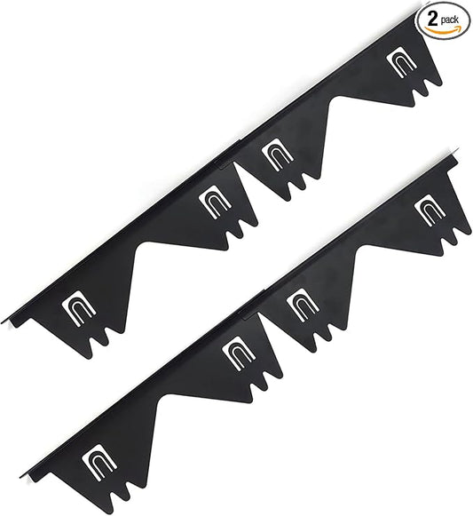Stainless Steel Stove Gap Covers - 316 Stove Gap Filler, Easy retractable Length 13.8" to 27.5", Width 0.79", Heat Resistant Guard Between Stove Top & Counter, 2 Pck