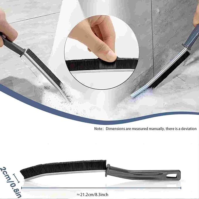 Crevice Cleaning Brushes Tool kit Small Brush Disposable Toilet Brush Deep Cleaning Brush Shower Nozzle Anti-Clogging Pore Gap for Gap Corner of Stove Hard to Reach Cleaning Tools