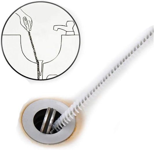 Alink Sink Drain Overflow Cleaning Brush, Household Sewer Hair Catcher