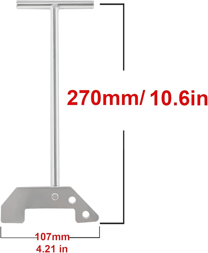 2 PCS/Set Garbage Disposal Unjamming Wrench, Garbage Disposal Unjamming 1037 for Moen/Waste King Garbage Disposals and Garbage Disposal Wrench For InSinkErator WRN-00