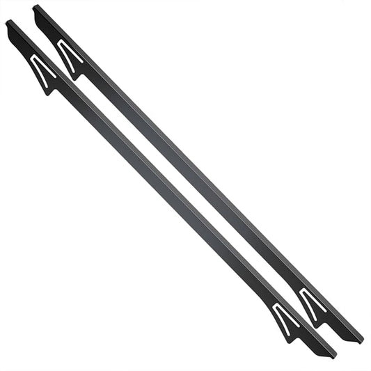 23” Black Stainless Steel Countertop Oven Gap Filler – Covers Space Between Stove and Countertop – Heat-Resistant, Easy to Clean (Set of 2)