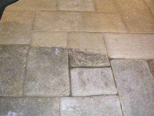 STONE-EEZ 2 Bottles + Free Grout Brush | Heavy Duty Natural Stone Cleaner for Stains & Deep Cleaning | Safe for Travertine, Marble, Granite & Other Natrual Stone | Easily Removes Dirt, Grime, Grease.