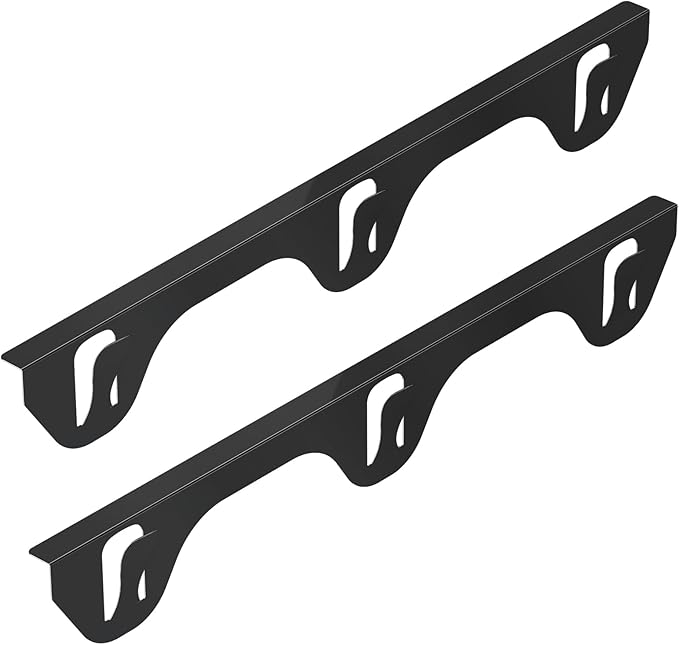 Stove Gap Covers 316 Stainless Steel,Stove Gap Filler,Heat-Resistant Oven Side Gap Filler,Between Stove and Counter Slide In Range Trim Kit for Kitchen,2 Pack (23.2” Shiny Black)