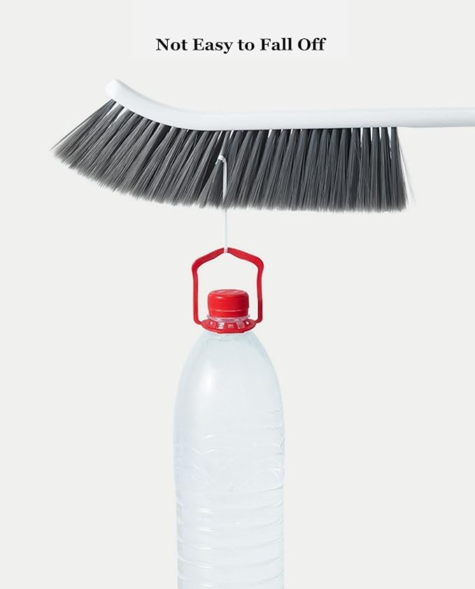 Dust Brush, 2pcs 14" Narrow Skinny Soft Bristles Hand Whisk Broom, Cleaning Tight Spaces/Bed/Couch/Drafting/Clothes/Upholstery/Art (2)