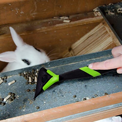 Walensee Lawn Mower Tools Lawn Mower Accessories Lawn Mower Deck Cleaner Lawn Mower Scraper Brush Mower Cleaner Mower Deck Brush Tractor Cleaning Tools 16 Inches Length Green