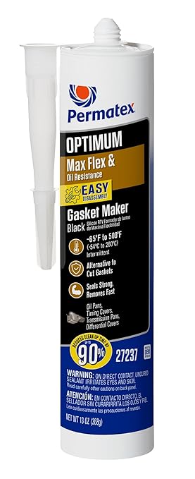 Permatex 27237 Optimum Black Gasket Maker, 13 oz