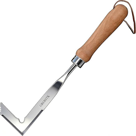 GREBSTK Crack Weeder Crevice Weeding Tool Stainless Steel Manual Weeder Gardening Tool