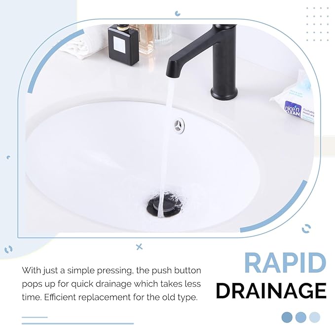 Angle Simple Bathroom Sink Drain with Overflow, Brass Pop Up Vanity Sink Drain Stopper Oil-Rubbed Bronze
