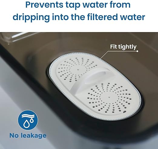 [Original] Waterdrop PF-01A Water Filter Replacement for Waterdrop Pitcher and Dispenser Filtration System, NSF Certified, Reduces Lead, PFAS, PFOA/PFOS, Last Up to 3 Months or 200 Gallons, 1 Pack