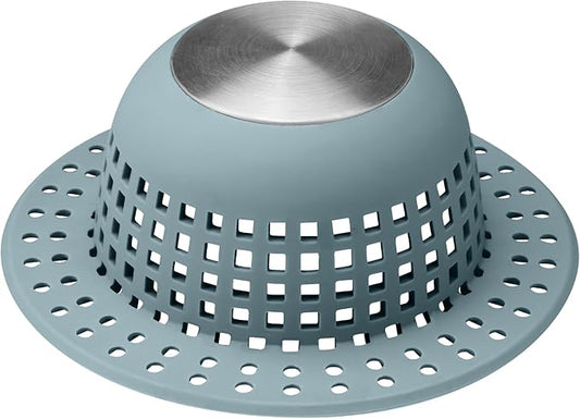Aluvor Shower Drain Hair Catcher Bathtub Drain Cover Shower Protector for Pop-Up & Regular Drains