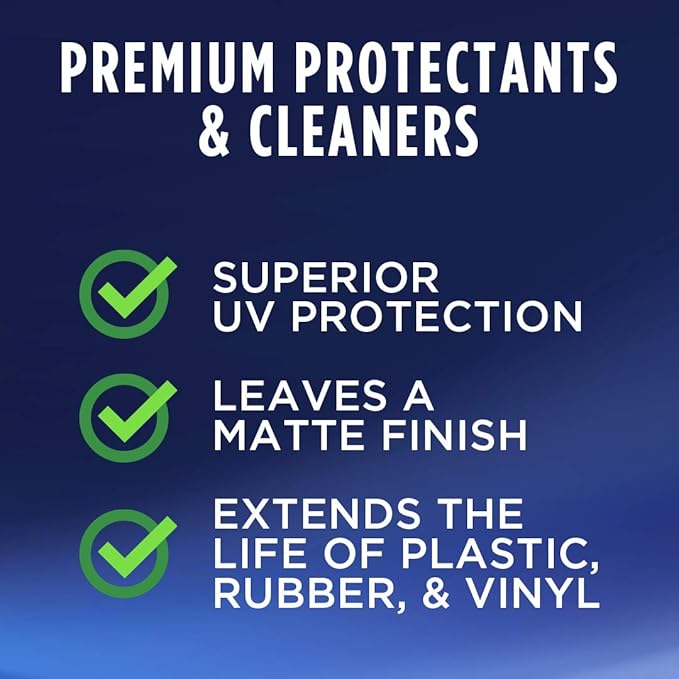 303 Products Aerospace Protectant Spray, UV Protection for Outdoor Surfaces – Protects Vinyl, Plastic & Rubber, Repels Dust & Dirt, Matte Finish, 32 oz
