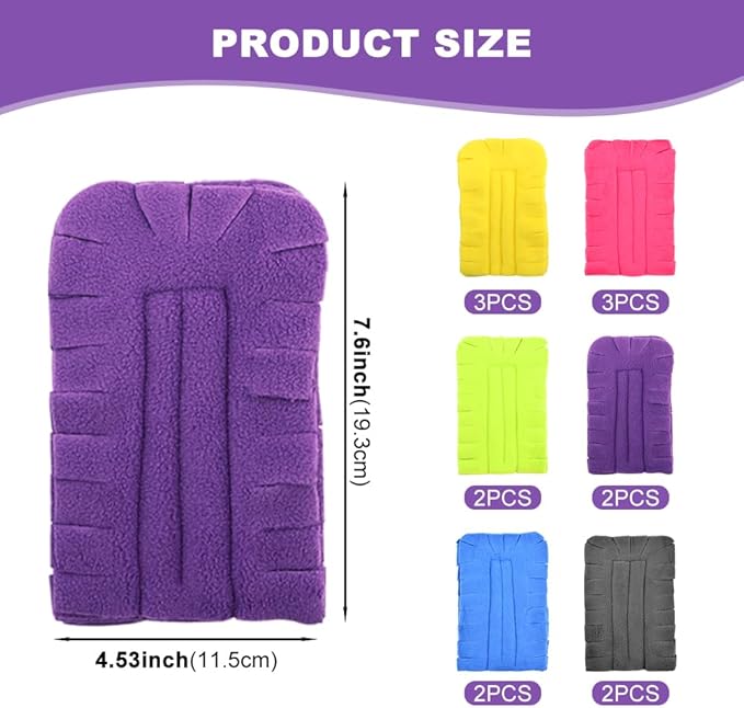 14 Pcs Duster Refill Fleece Refills for Swiffer, Dry/Wet Dual Use Clean Heads Reusable Fleece Duster Pads Refills for Ceiling Fan, Hardwoods Window Kitchen Floor