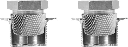 1.5'' Tub Drain Extractor, Remove the 1.5-inch Old, Broken, Stubborn, Rusted Drain Tub Bathtub Remover, Strong Grab Plumbing （ 05255 1.5" ）-2PACK