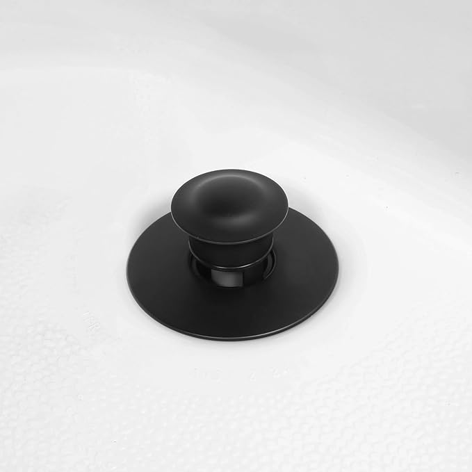 Danco EZ Drain Cover in Matte Black (12355)