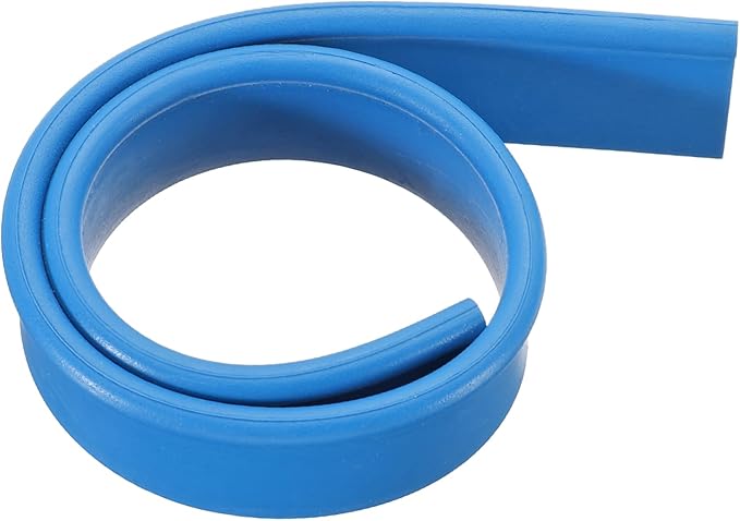 MECCANIXITY Replacement Squeegee Rubber for Window, Glass, Shower Doors, Tile Wall Cleaning, 11.81 Inch, Blue