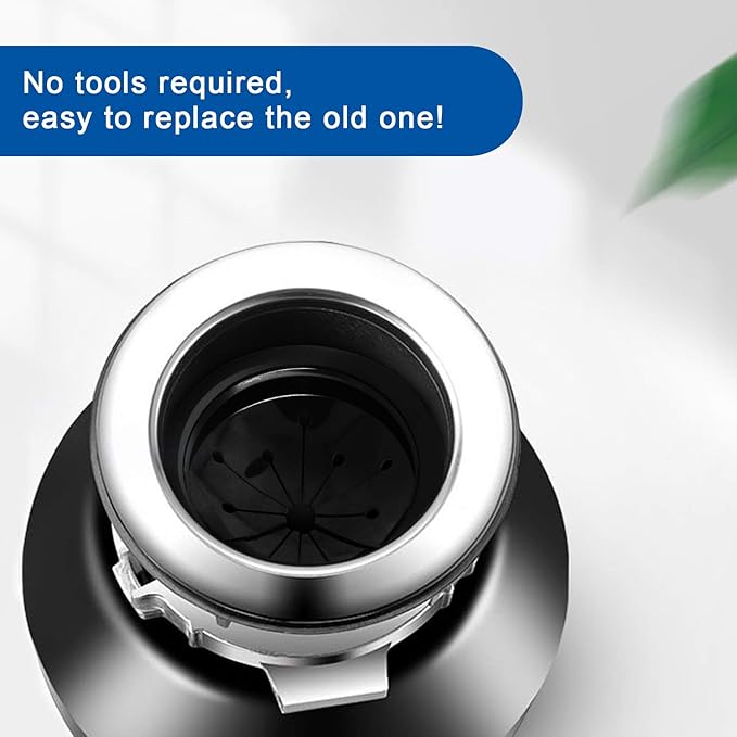2 PCS Garbage Disposal Splash Guard Sink Baffle, Food Waste Disposer Accessories for Waste King, Whirlaway and GE Models (3 1/8 Inch) by CLEESINK