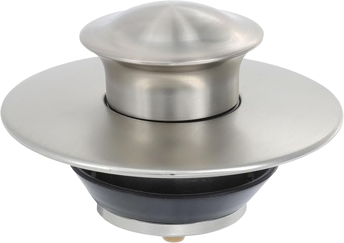 Danco EZ Drain Cover for Bathtub, Brushed Nickel, 10534
