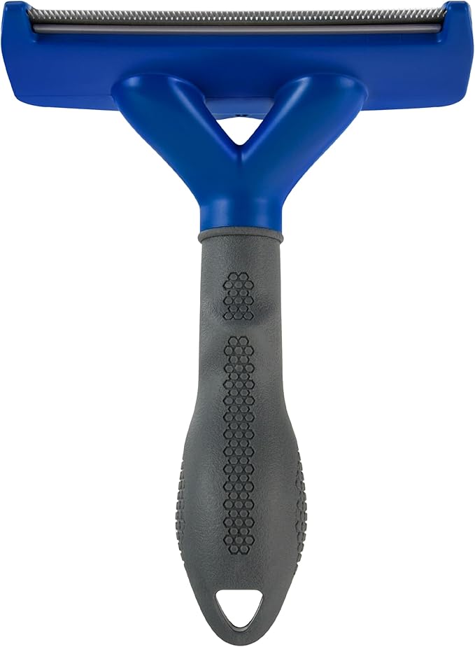 FURminator Large Dog Undercoat deShedding Tool for Long Hair, Reduces Loose Hair From Shedding