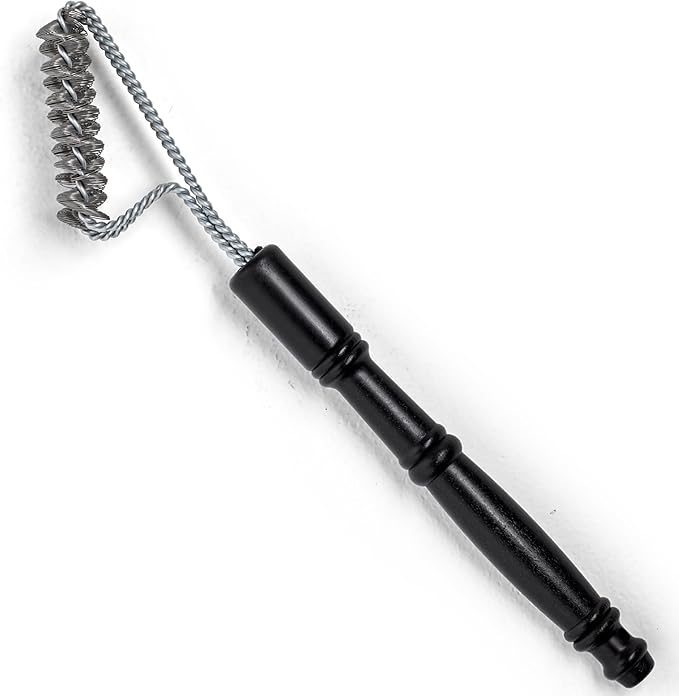 GrillGrate Stainless Steel Grate Valley Bristle-Free Double Helix Grill Cleaning Brush for ModiFIRE Sear Grates