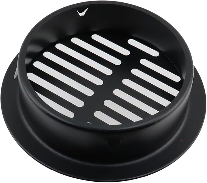 Antrader 2pcs Round Floor Drain Cover, 5.8 Inch Stainless Steel Floor Drain,Sewer Drain Cover for Outdoor Yard Pipe Roof Balcony