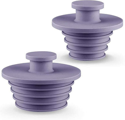 Aluvor Bathtub Stopper 2pcs Sink Stopper Tub Plug Bathroom Shower Drain Plug Silicone Bathtub Drain Plug Tub Drain Stopper Washbasin