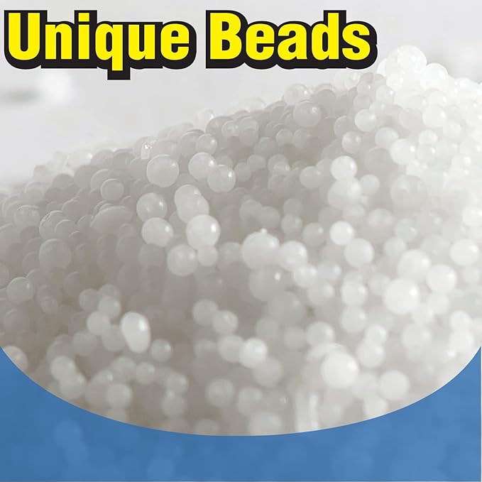 ComStar Pure Lye 2 lb - Unique Sodium Hydroxide Beads | Drain Opener & Soap Making | Biodegradable, Eco-Friendly (30-504)