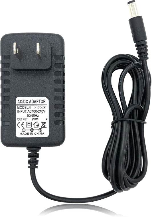 13.3V Charger Replacement for Shark VACMOP VC205 VM200 VC200 UM200 UM205 Cordless Hard Floor Vaccum Mop 10.8V Battery AC Adapter Power Cord 6.6 FT (DC Round Charging Port, Not for Magnetic)