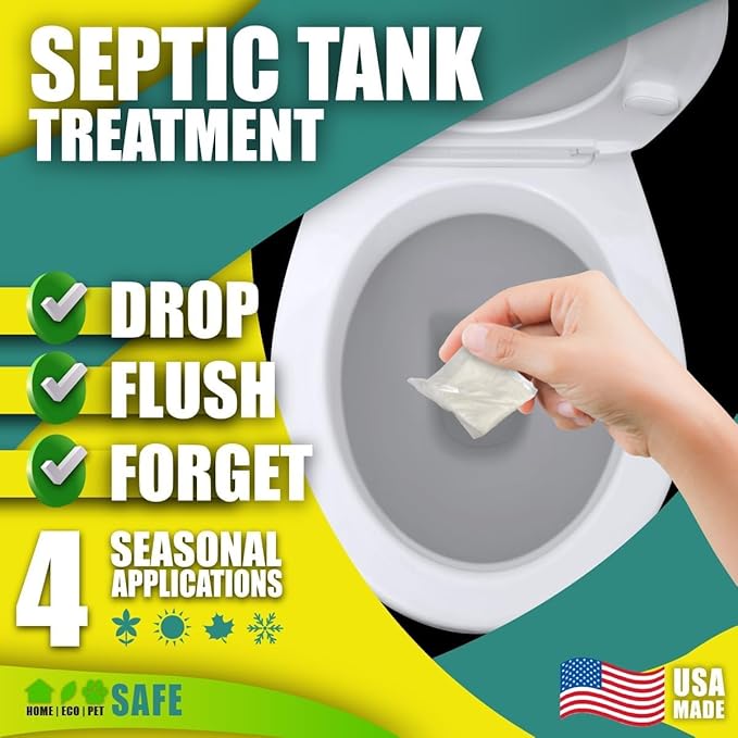 Green Pig Drain Field Cleaner, Septic Safe Drain Clog Remover, Treatment for Quickly Clearing Leach Field System Clogs, Back-Ups, and Foul Odors in Septic Tank Systems, Emergency Formula, 1 Gallon