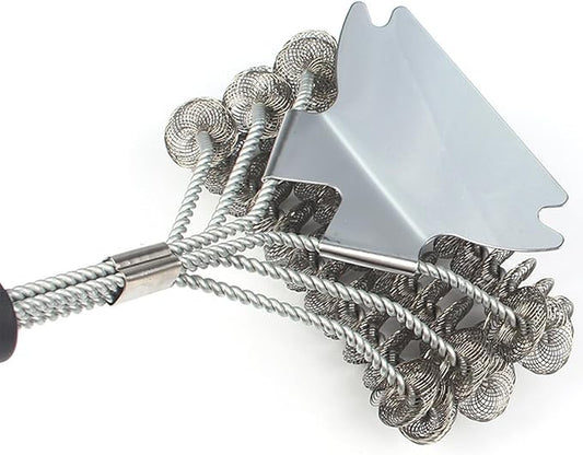 Grill Brush Grill Cleaning Kit, Grill Cleaner BBQ Grill Accessories Bristle Free, Grill Brush for Outdoor Grill BBQ Brush for Grill Cleaning (Pack of 1)