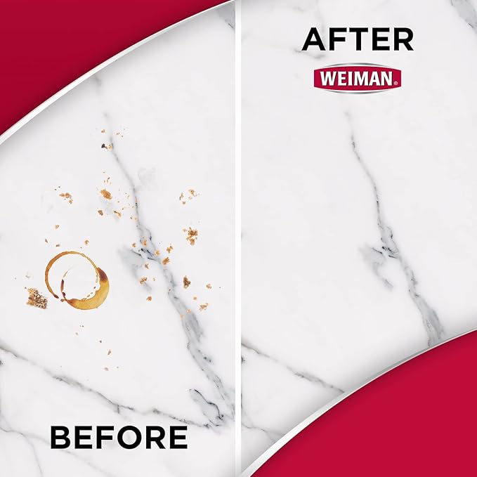 Weiman Quartz Countertop Cleaner and Polish - Clean & Shine Your Quartz Countertops Islands and Stone Surfaces with UV Protection