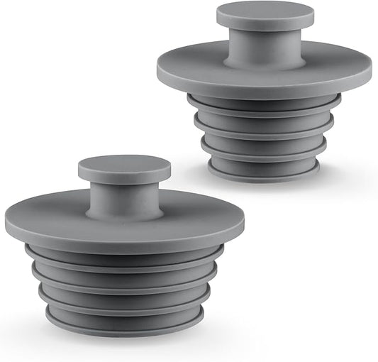 Aluvor Bathtub Stopper 2pcs Sink Stopper Tub Plug Bathroom Shower Drain Plug Silicone Bathtub Drain Plug Tub Drain Stopper Washbasin