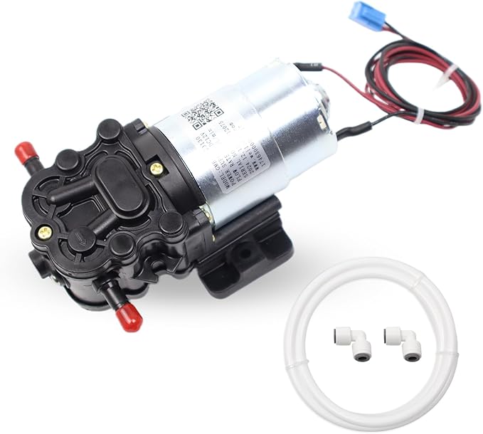 GMB-D-23130 Water Pump, DC 12V, 0.32 GPM, Compatible Primo Water Dispenser Parts, Avalon Water Dispenser Parts, Brio Bottle Bottle Water Cooler Water Dispenser Parts Replacement Replace DP005A2