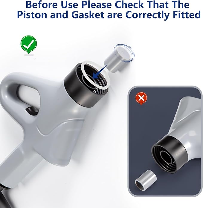 Toilet Plunge Blaster, High Pressure Toilet Plunger, High-Pressure Air Drain Blaster Plunge Blaster Multi-drain Unclogger for Toilets, Bathroom Floor, Drain Sinks and Plumbing Clogs.