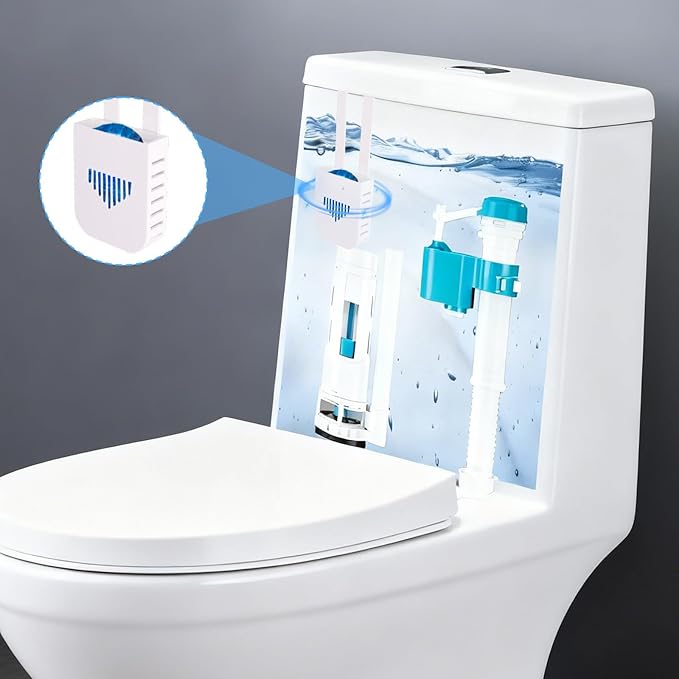 2 Sets Toilet Tank Pucks Holder, Hanging Toilet Bowl Carrier Hook Pucks Holder Hanger Bracket Caddy Avoids Crumbling from Water Tank