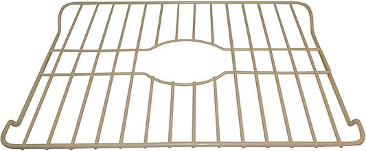 Better Houseware Sink Protectors for Kitchen Sink, Protective Metal Grid, 18.1x12.3x1 inches, Almond Kitchen Sink Mat to Shield Sink Base from Scratches, Rust-Resistant Coating, L