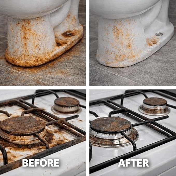 Wellproof Hard Water Stain, Soap Scum, Limescale, Calcium & Rust Remover for Home Appliances – 3X Nanotech Deep Cleaner – No Bleach, No Chemical Fumes – Safe for Family & Washable Hard Surfaces