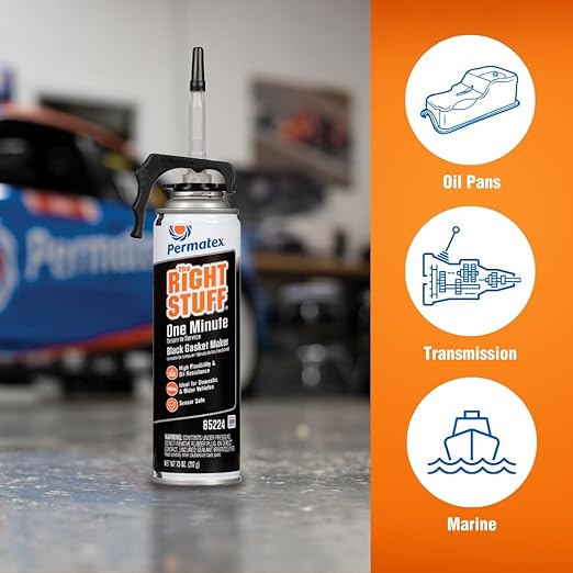 Permatex 85224 The Right Stuff Gasket Maker, 7.5 oz. PowerBead Can