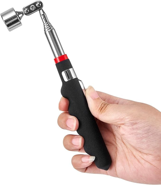 Rotatable Telescoping Magnetic Pick Up Tool -Telescopic Magnet Stick,Useful for Hard-to-Reach,Narrow Space,Mechanic,Automotive,Home- Cool Gadget Christmas Gifts Stocking Stuffers for Men Women Husband