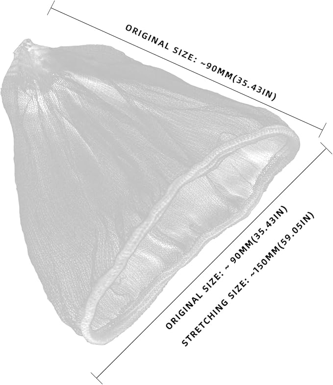 XMALL Disposable Residue Filtering Bag 200 PCS, Suitable For Collecting Garbage And Debris From Kitchen Sinks And Bathroom Drains To Prevent Blockages In Waterways, Kitchen Essentials Sink Filter Nets