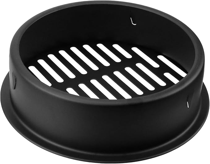 Antrader Round Floor Drain Cover,Sewer Drain Cover for Outdoor Yard Pipe Roof Balcony,7.36 Inch,Stainless Steel,1Pcs