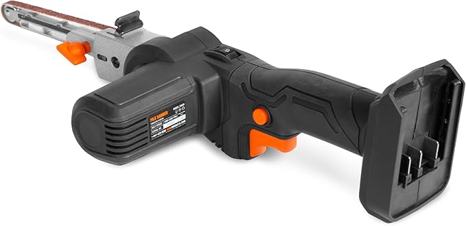 WEN 20V Max Cordless Variable Speed Detailing File Sander, Brushless with 2.0 Ah Lithium-Ion Battery and Charger (20438)